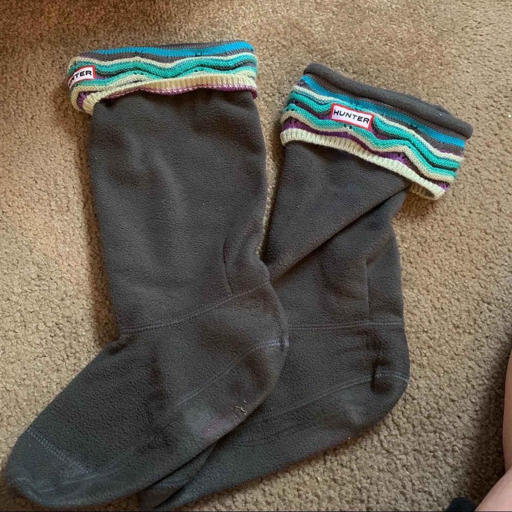 Hunter • Grey/Striped socks